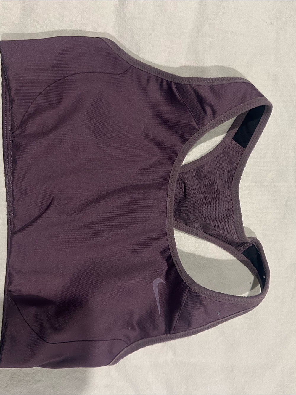 Nike Women’s Plum Racerback Swim Crop Top